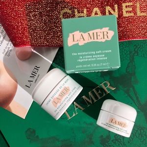 La Mer Soft Creme Deluxe Travel + Sample Size Set